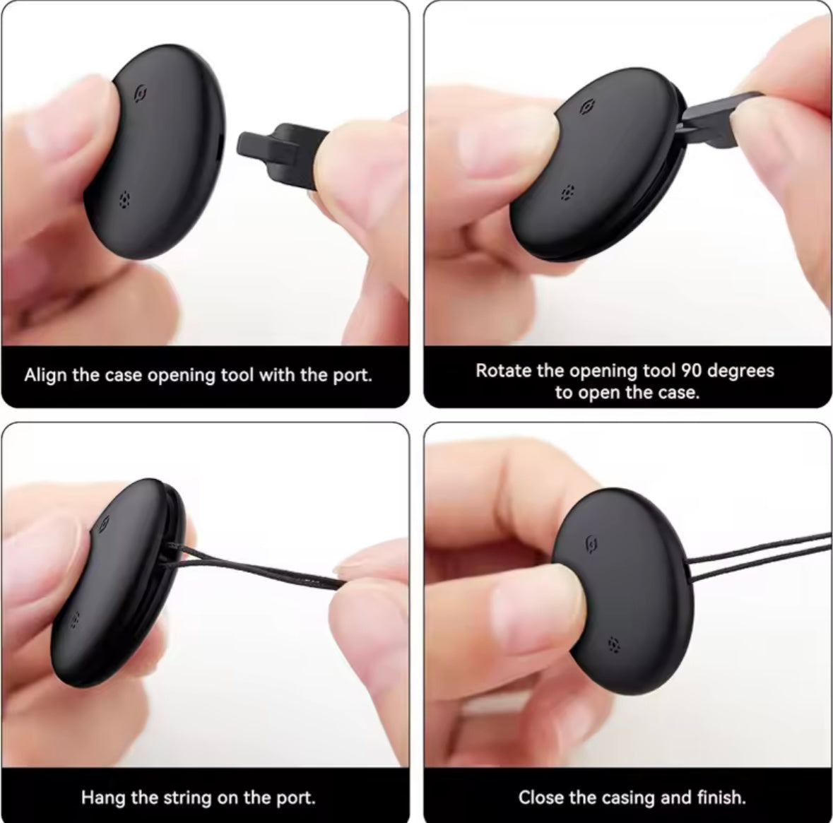 GPS Wireless Tracking Tag for Wallets, Keys, Purses, Bags, & Bikes