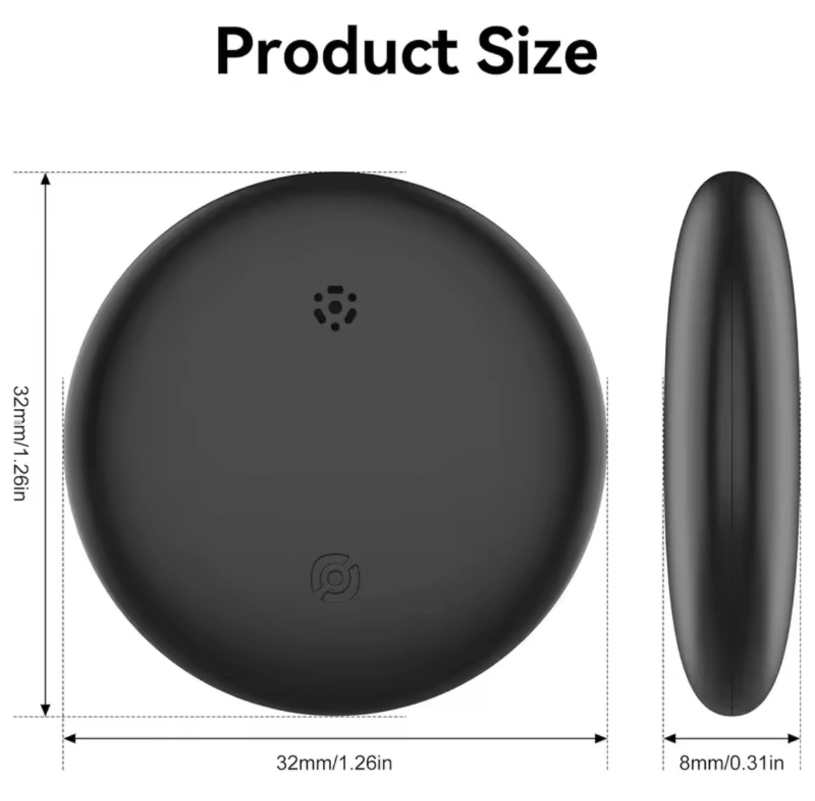 GPS Wireless Tracking Tag for Wallets, Keys, Purses, Bags, & Bikes