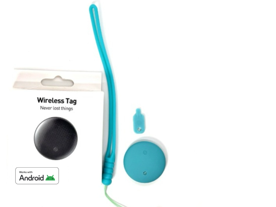Android GPS Wireless Tracking Tag for Wallets, Keys, Purses, Bags, & Bikes