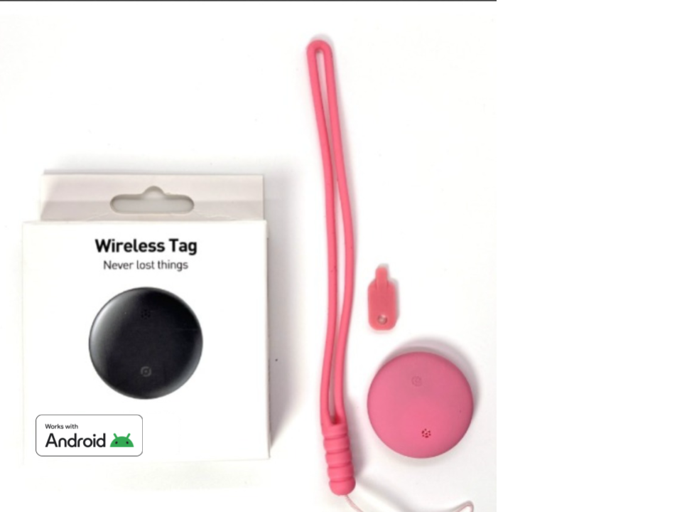 Android GPS Wireless Tracking Tag for Wallets, Keys, Purses, Bags, & Bikes