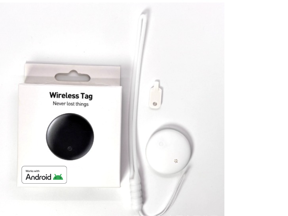 Android GPS Wireless Tracking Tag for Wallets, Keys, Purses, Bags, & Bikes